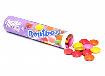 Драже Milka 72,9г Bonibon (ящ/30шт) ЦБ-00001598 фото