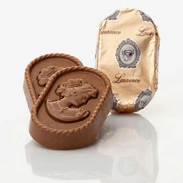 Цукерки Греція Laurence Lady Milk chocolate (ящ/4.5кг) 00-00003811 фото