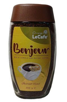 Кава Розчинна Le Cafe 200г Bonjour (скло) (5901583415098) 00-00008134 фото