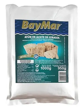 Тунець BayMar 1кг в олії (пакет) (8425930020218) 00-00000348 фото