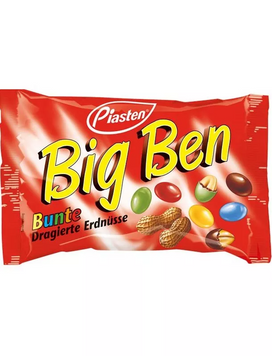 Драже Piasten Big Ben 250г (Червона) Bunte (ящ/24шт) 00-00003136 фото