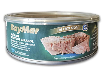 Тунець BayMar 750г ж\б (ящ/12шт) ЦБ-00000670 фото