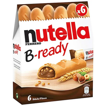 Nutella B-ready 132г (6-pack) (8000500227848) 00-00001844 фото