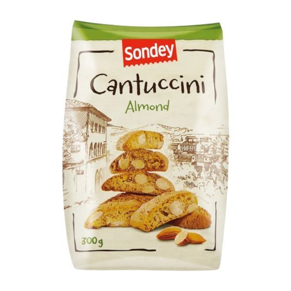 Печиво Sondey / Italiamo 300г Cantuccini (2 види) 00-00004275 фото