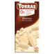 Шоколад Torras 75г \561 білий Blanco 0% (без\цукру) (8410342005618) 00-00003105 фото 1