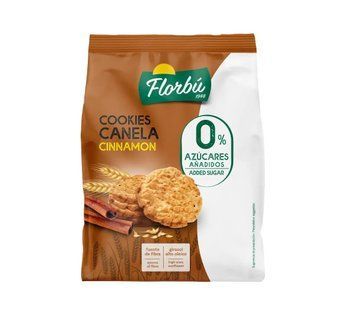 Печиво Florbu 130г з Корицею (б\цукру) Canela -Cinnamon (8411414014736) 00-00007631 фото