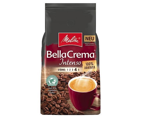 Кава ЗЕРНОва Melitta 1кг Bella Crema №4 Intenso (4002720009741) 00-00002686 фото