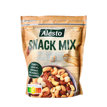 Alesto Мікс горіхів 200г Royal Mix (макадамія,фундук,мигдаль,волоський горіх) 00-00008451 фото