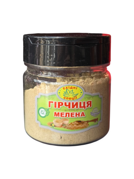 Спеції Гірчиця мелена (баночка) ЦБ-00001022 фото