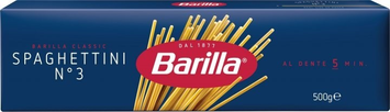 Barilla Спагетті \3 500г Spaghettini (8076800195033) 00-00001508 фото