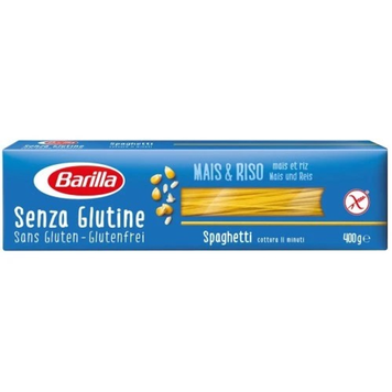 Barilla Спагетті \5 400г (б\глютену) Spaghetti (ящ/12шт) 00-00001606 фото