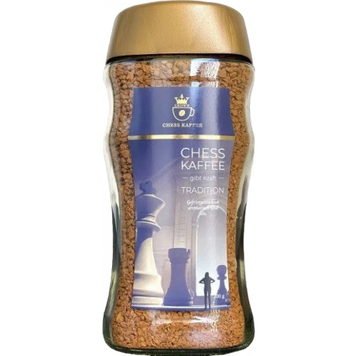 Кава Розчинна Chess Kaffe 200г Tradizonale (скло) (уп/6шт) ЦБ-00000908 фото