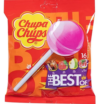 Льодяники Chupa Chups 120г Stranger Things (пакет) (8410031979428) (8410031979404) 00-00005970 фото
