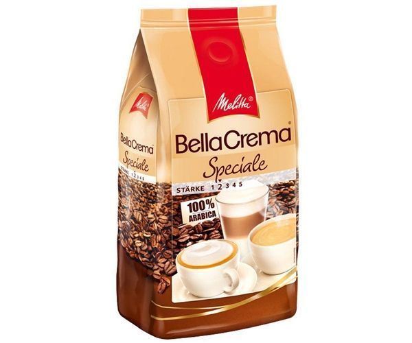 Кава ЗЕРНОва Melitta 1кг Bella Crema №2 Speciale (4002720008508) 00-00006976 фото