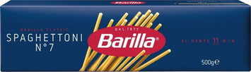 Barilla Спагетті \7 500г Spaghettoni (ящ/24шт) 00-00005050 фото