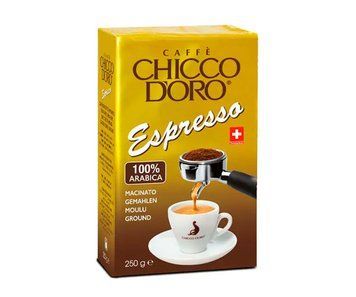 Кава мелена Chicco Doro 250г Espresso (7610899190251) 00-00007302 фото