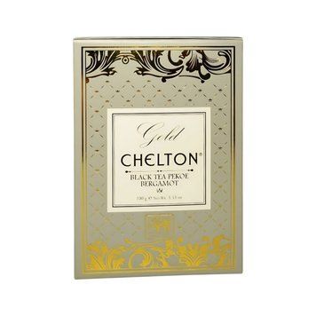 Чай Chelton 100г чор. Gold Super Pekoe +Бергамот (4792331006481) (4792331006528) 00-00009157 фото