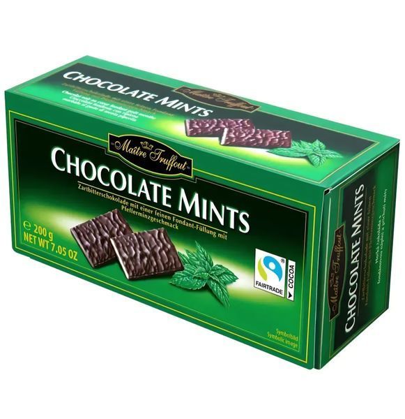 Шоколад 200г Мята (Mint Chocolate) (9002859044694) 00-00003369 фото