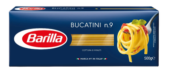 Barilla Спагетті \9 500г Bucatini (ящ/24шт) 00-00001633 фото
