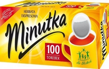 Чай Minutka (100пак) 140г чорний (5900396000910) 00-00004537 фото