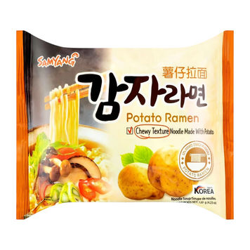 Локшина Samyang 140г Картопля (Potato Ramen) (4580352290121) Nudeln Kartoffelnudeln 00-00008872 фото