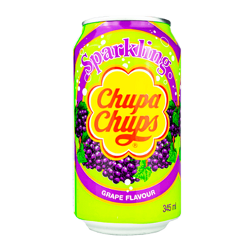 Напій Chupa Chups ж\б 345мл ВИНОГРАД -Grape (8801069402475) (24) ЦБ-00001662 фото
