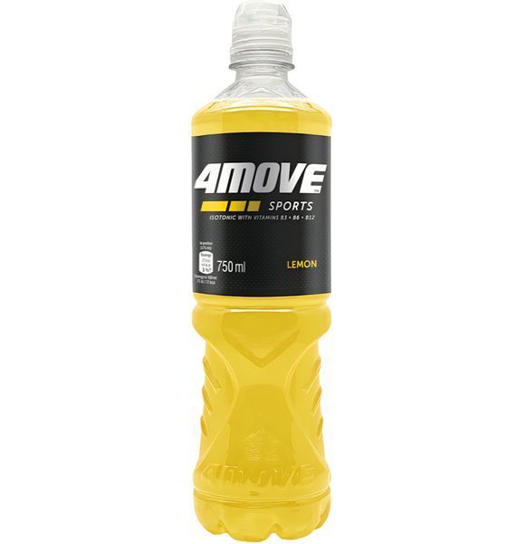 Напій 4Move Isotonic 750мл (8 видів) (ящ/6шт) 00-00008645 фото