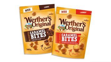 Цукерки Werthers Original 154г Caramel Bites (4014400935783) (уп/18шт) ЦБ-00002154 фото
