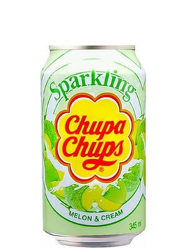 Напій Chupa Chups ж\б 345мл ДИНЯ -Melon (уп/24шт) ЦБ-00001908 фото