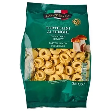 GustoBello Макарони 250г Tortellini al Funghi (ящ/15шт) 00-00005958 фото