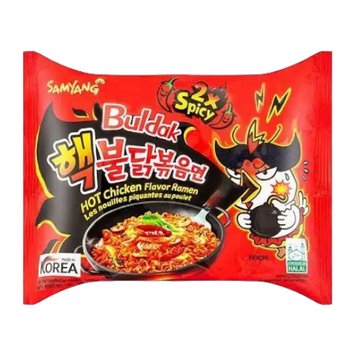 Локшина Samyang 140г Spicy Chicken Ramen (Гостра Курка) (Червона) (8801073113428) 00-00004935 фото