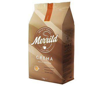 Кава ЗЕРНОва Merrild 1кг Crema (8000070022904) ЦБ-00000176 фото