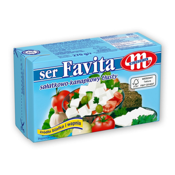 Сир Фета Фавіта (Favita) 270г (Mlekovita) (5900512700014) 00-00003874 фото