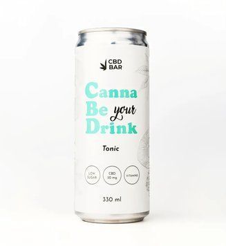 Напій CBD CannaBeDrink ж\б 330мл Tonic (з канабідіолом) 00-00008661 фото