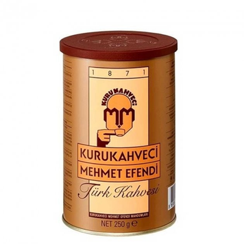 Кава Туреччина мелена 250г ж\б Kurukahveci Mehmet Efendi (8690627023401) 00-00002563 фото