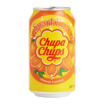 Напій Chupa Chups ж\б 345мл АПЕЛЬСИН (уп/24шт) 00-00003553 фото