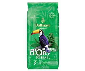 Кава ЗЕРНОва Dallmayr 1кг Brasil D'Oro (4008167035503) (8) 00-00008338 фото