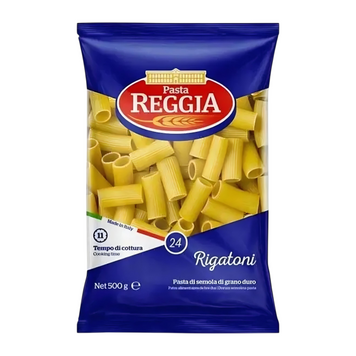 Reggia Макарони \24 500г Rigatoni (уп/24шт) 00-00009381 фото