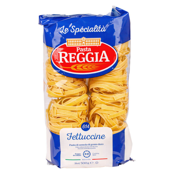 Reggia Макарони \614 500г Fettuccine (Гніздо -смужка) (8008857406145) 00-00001531 фото