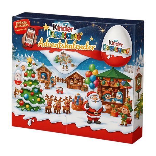 Адвент-календар Kinder Surprise 480г (4008400249025) 00-00009472 фото