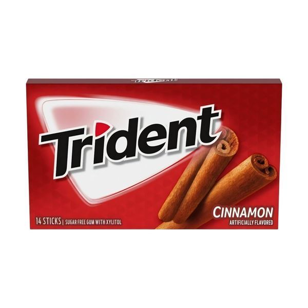 Гумка Trident 23г (4 види) (уп/12шт) ЦБ-00000689 фото