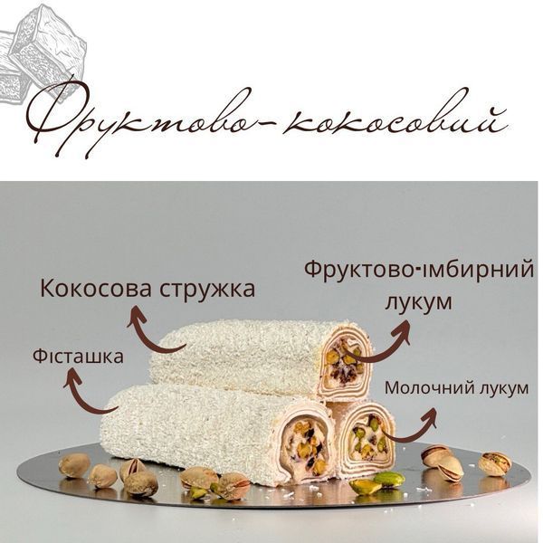 Рахат лукум Damla Sakizli Sarma &bull; 00-00007788 фото
