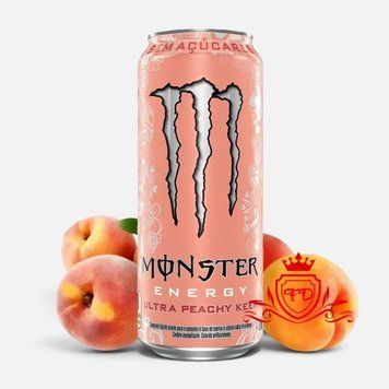 Енергетичний напій Monster ж\б 500мл Nitro Cosmic Peach (5056784906996) (12) 00-00010894 фото