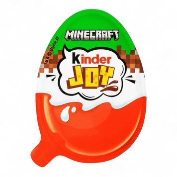 Kinder Яйце Joy 20г Minecraft (80310891) (80005000028124) 00-00010045 фото