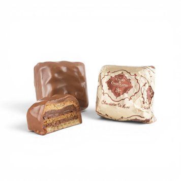 Цукерки Cacao&Chocolate Tetragon Milk (053.01 _№16) (Греція) (ящ/5кг) 00-00010288 фото