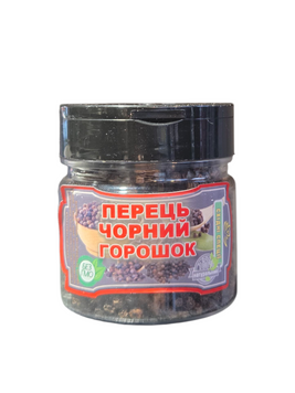 Спеції Перець Чорний Горошок (баночка) (4820296360642) 00-00002210 фото