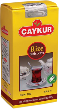 Чай Турецький Caykur 200г Rize turist (жовта) (ящ/18шт) ЦБ-00001067 фото