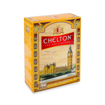 Чай Chelton 100г чор. English Traditional (4791038674153) 00-00005137 фото