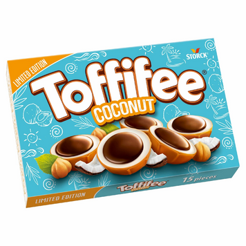 Цукерки Toffifee 125г Coconut -Кокос ЦБ-00001951 фото