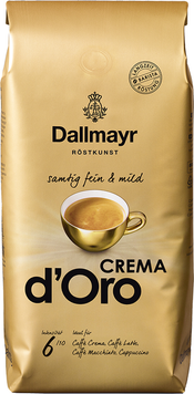 Кава ЗЕРНОва Dallmayr 1кг Crema Doro (4008167152729) 00-00002521 фото